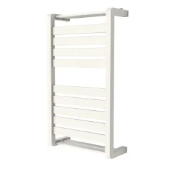 Sèche-serviettes eau chaude en acier GoodHome Loreto vertical blanc 344 W