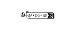 Sèche-serviettes eau chaude en acier GoodHome Aspley argent 485W