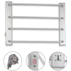 Sèche-Serviettes Electrique FISHTEC Salle de Bain 60 W