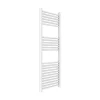 Sèche-Serviettes En Acier Blanc 45X120cm 23 Tubes Horizontaux