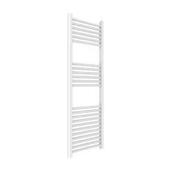 Sèche-Serviettes En Acier Blanc 45X120cm 23 Tubes Horizontaux