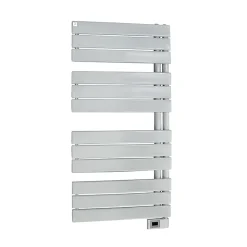 Sèche-serviettes électrique asymétrique Deltacalor 500W blanc 5m²