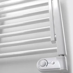 Sèche-serviettes électrique à inertie fluide Deltacalor Papillon1 150W blanc
