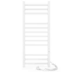 Sèche-serviettes électrique IMIDZ 350x900 avec minuterie ECO, 190W, Blanc