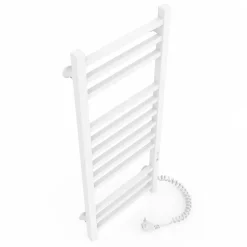 Sèche-serviettes électrique IMIDZ 350x900 avec minuterie ECO, 190W, Blanc