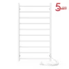 Sèche-serviettes électrique ALFA 500x900 avec minuterie ECO, 185W, Blanc
