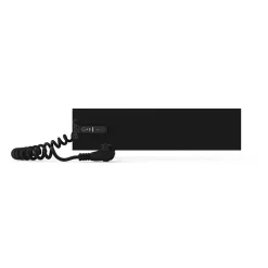 Sèche-serviettes électrique SMART 400x100 avec minuterie ECO, 24W, Noir