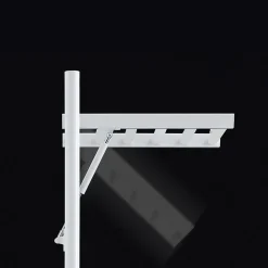 Sèche-serviettes électrique à inertie fluide Deltacalor Stendino 500W noir