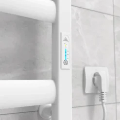 Sèche-serviettes électrique ATLANT 500x700 avec minuterie ECO, 160W, Blanc