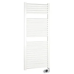 Sèche-serviettes électrique à inertie fluide Deltacalor Calmo blanc 750W