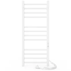 Sèche-serviettes électrique ALFA 500x1200 avec minuterie ECO, 225W, Blanc
