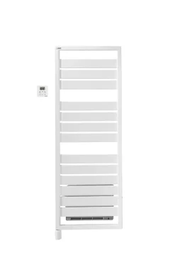 Sèche-serviettes électrique à inertie fluide Acova Astrakan +Air blanc 750W + soufflerie 1000W