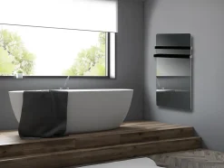 Sèche-serviettes électrique Carrera Silam air 1000W miroir