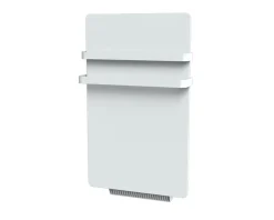 Sèche-serviettes électrique à inertie sèche Carrera Silam + Air 1400W + soufflerie 900W blanc