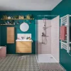 Sèche-serviettes électrique à inertie sèche GoodHome Solna blanc 500W