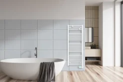 Sèche-serviettes électrique à inertie fluide Noirot Flobain II 500W