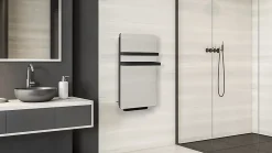 Sèche-serviettes électrique Carrera Silam air 1400W miroir