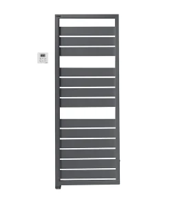 Sèche-serviettes électrique à inertie fluide Acova Astrakan gris 750W