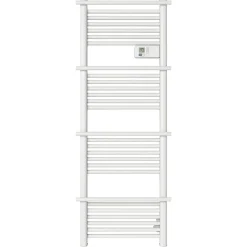 Sèche-serviettes électrique à inertie sèche GoodHome Solna blanc 750W 7 m²