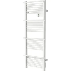 Sèche-serviettes électrique à inertie sèche GoodHome Solna blanc 750W 7 m²