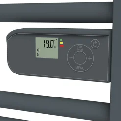 Sèche-serviettes électrique à inertie sèche Carrera Alani 500W gris anthracite