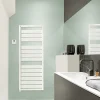 Sèche-serviettes électrique à inertie fluide Acova Astrakan blanc 750W
