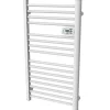 Sèche-serviettes électrique à inertie fluide Kalia Montana blanc 500W