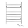 Sèche-serviettes électrique chrome 150W WarmlyYours, Dimensions: 81.2cm x 60 cm