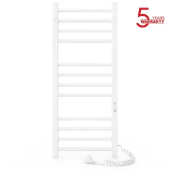 Sèche-serviettes électrique ALFA 350x900 avec minuterie ECO, 160W, Blanc