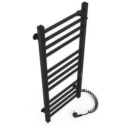 Sèche-serviettes électrique ALFA 500x1200 avec minuterie ECO, 225W, Noir