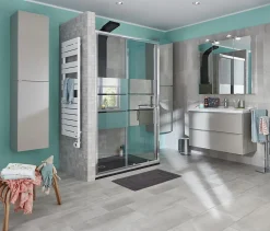 Sèche-serviettes mixte électrique / eau chaude en acier De’Longhi Portobello blanc 700W