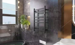 Sèche-serviettes Noir DESICO - bain-bain