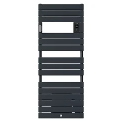 Sèche-serviettes Riviera 2 avec soufflerie 1500W gris ardoise - THERMOR - 498511