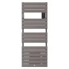Sèche-serviettes Riviera 2 avec soufflerie 1750W gris roche - THERMOR - 498611