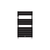 Sèche-serviettes Riviera 2 eau chaude 495W noir carbone - THERMOR - 496107