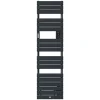 Sèche-serviettes Riviera 2 étroit avec soufflerie 1500W gris ardoise - THERMOR - 498256