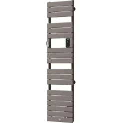 Sèche-serviettes Riviera 2 étroit avec soufflerie 1750W noir carbone - THERMOR - 498265