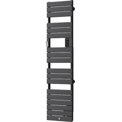 Sèche-serviettes Riviera 2 étroit 500W gris menhir - THERMOR - 497555
