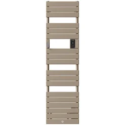 Sèche-serviettes Riviera 2 étroit avec soufflerie 1500W brun sable - THERMOR - 498253