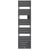 Sèche-serviettes Riviera 2 étroit avec soufflerie 1500W gris menhir - THERMOR - 498254