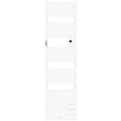 Sèche-serviettes Riviera 2 étroit avec soufflerie 1750W blanc brillant - THERMOR - 498225
