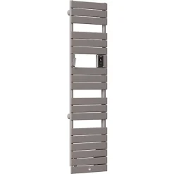 Sèche-serviettes Riviera 2 étroit 500W gris roche - THERMOR - 497558