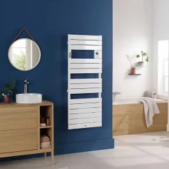 Sèche-serviettes Riviera 2 1000W blanc brillant - THERMOR - 498217