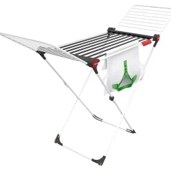 Séchoir à Linge Etendage pliable Tubes Anti-plis 19 m avec ailes VILEDA