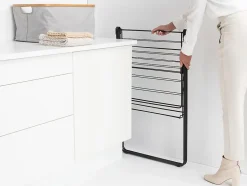 Séchoir à linge Hangon noir mat 15 m Brabantia