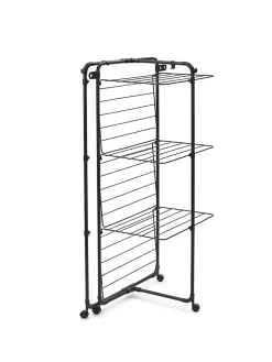 Séchoir à linge Hangon Tower noir 23 m Brabantia