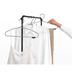 Séchoir à linge pliant noir 20 m d'étendage, Brabantia Hangon