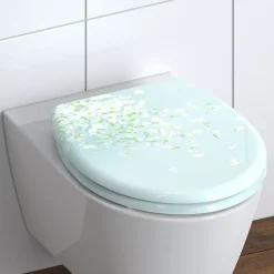 SCHÜTTE Siège de toilette avec fermeture en douceur FLOWER IN THE WIND 438779