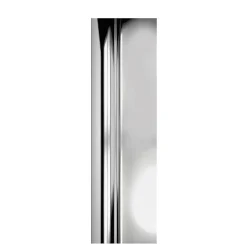 Schulte pare-muret douche - 120 x 100 - paroi de douche - verre de sécurite 5 mm -transparent - anticalcaire - chromé