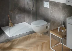 Selnova Cuvette suspendue sans bride en céramique blanche (501.545.01.1)